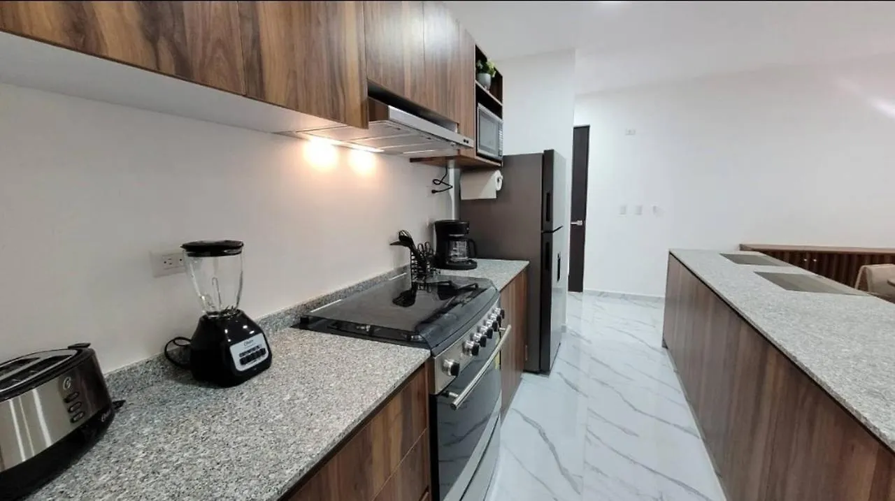 Moderno Departamento Vacacional En Playa Apartment Playa del Carmen
