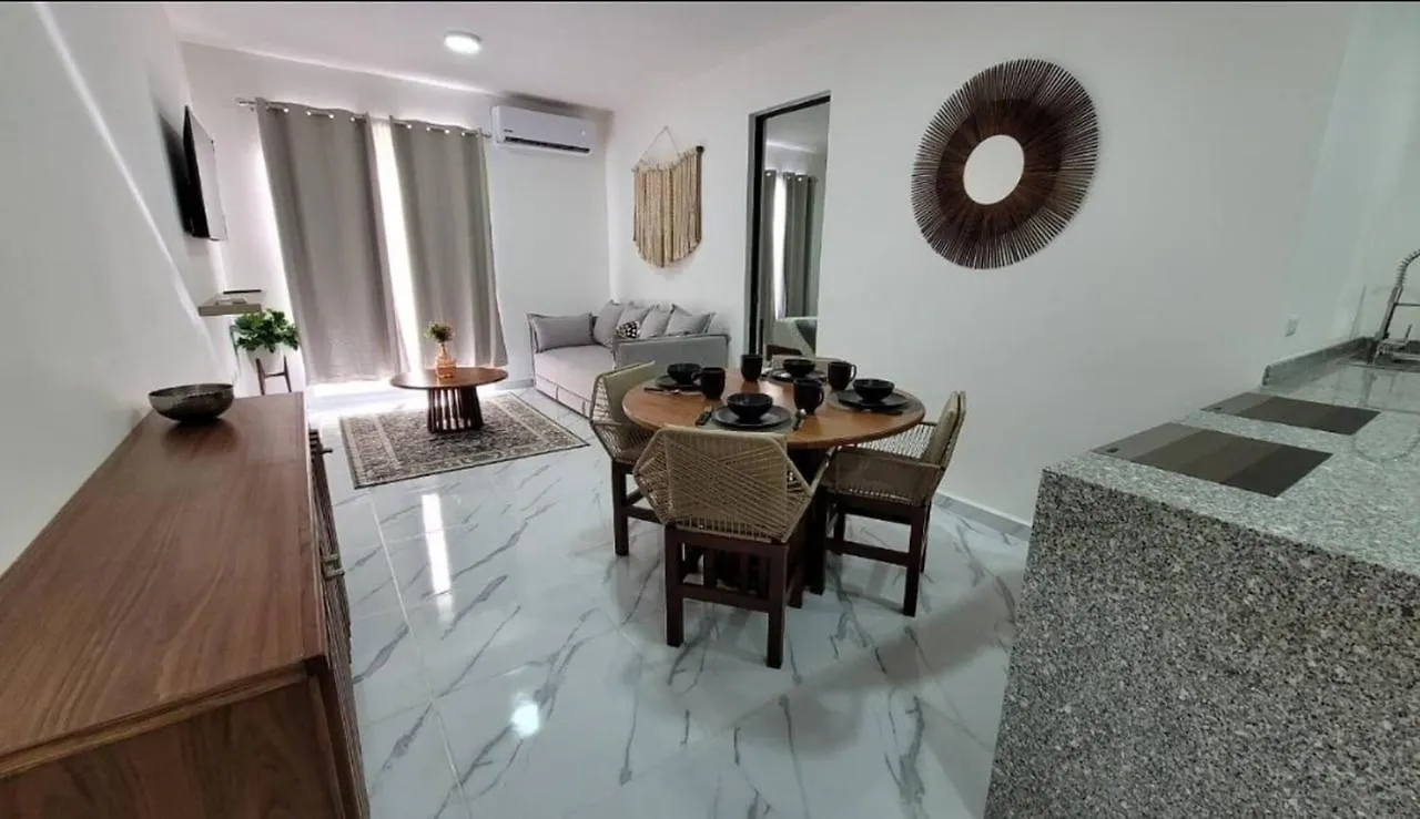 Apartamento Moderno Departamento Vacacional En Playa Playa del Carmen 0*,