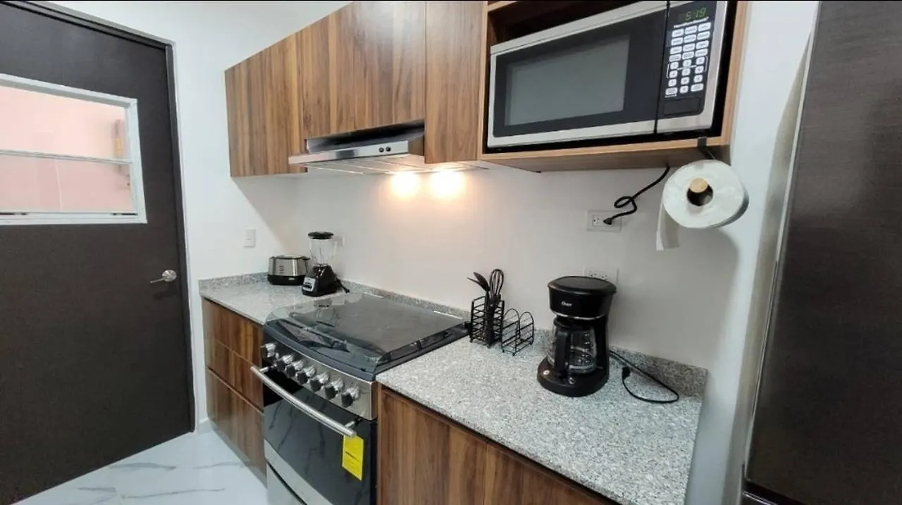 Apartamento Moderno Departamento Vacacional En Playa Playa del Carmen México